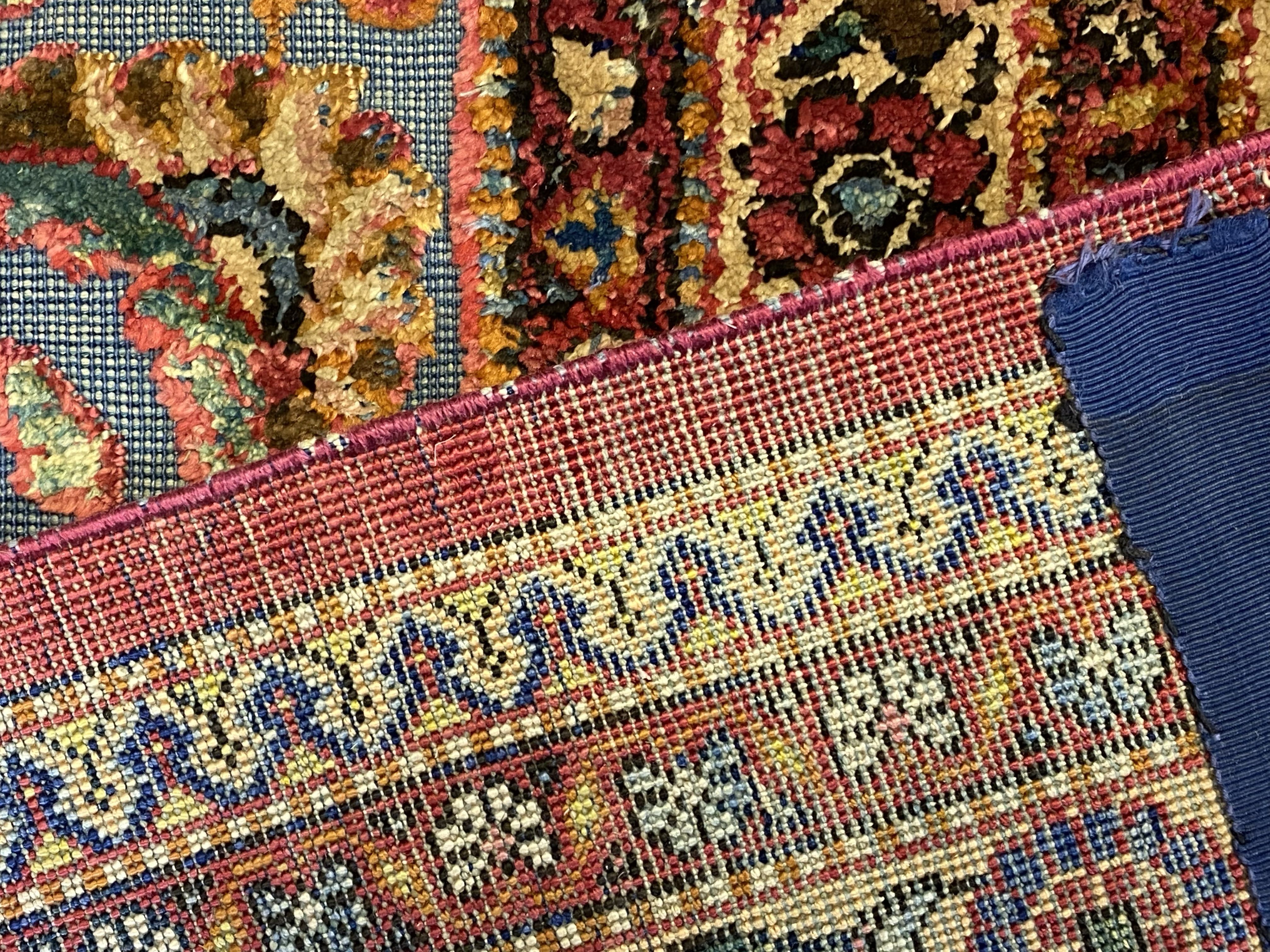 Antique Souf Kashan rug
