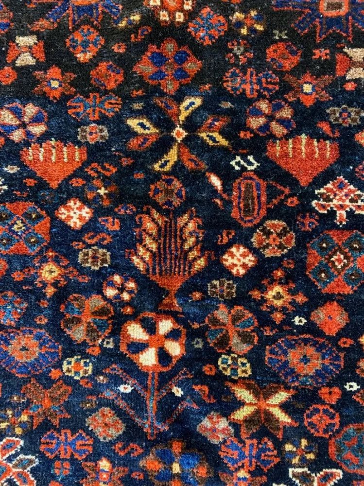 Antique Khamseh Rug
