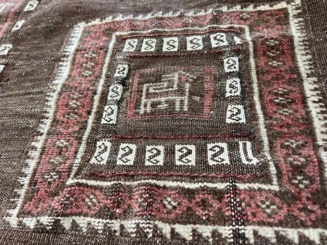 Antique Baluch Sofrah Kilim