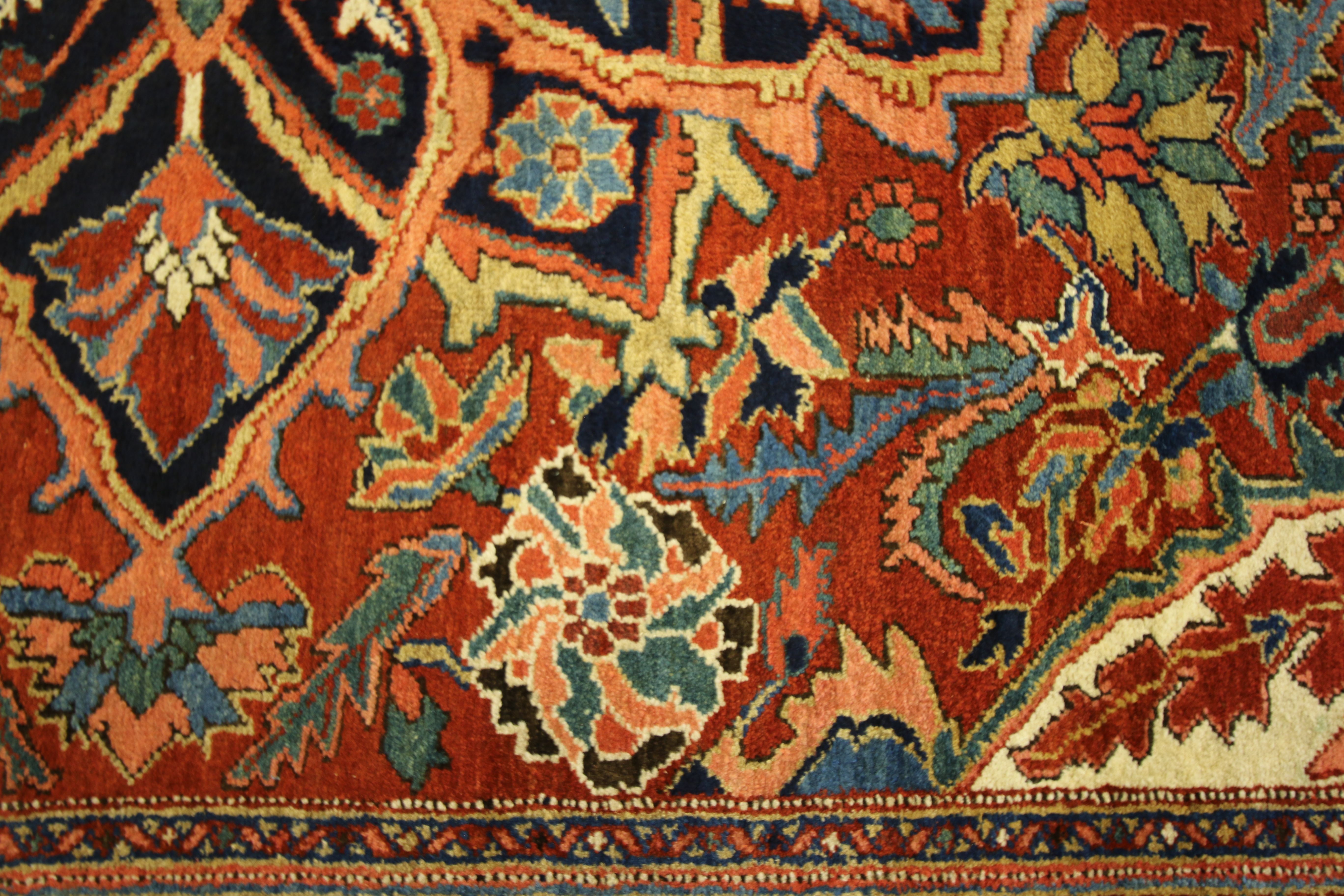 Antique Heriz carpet