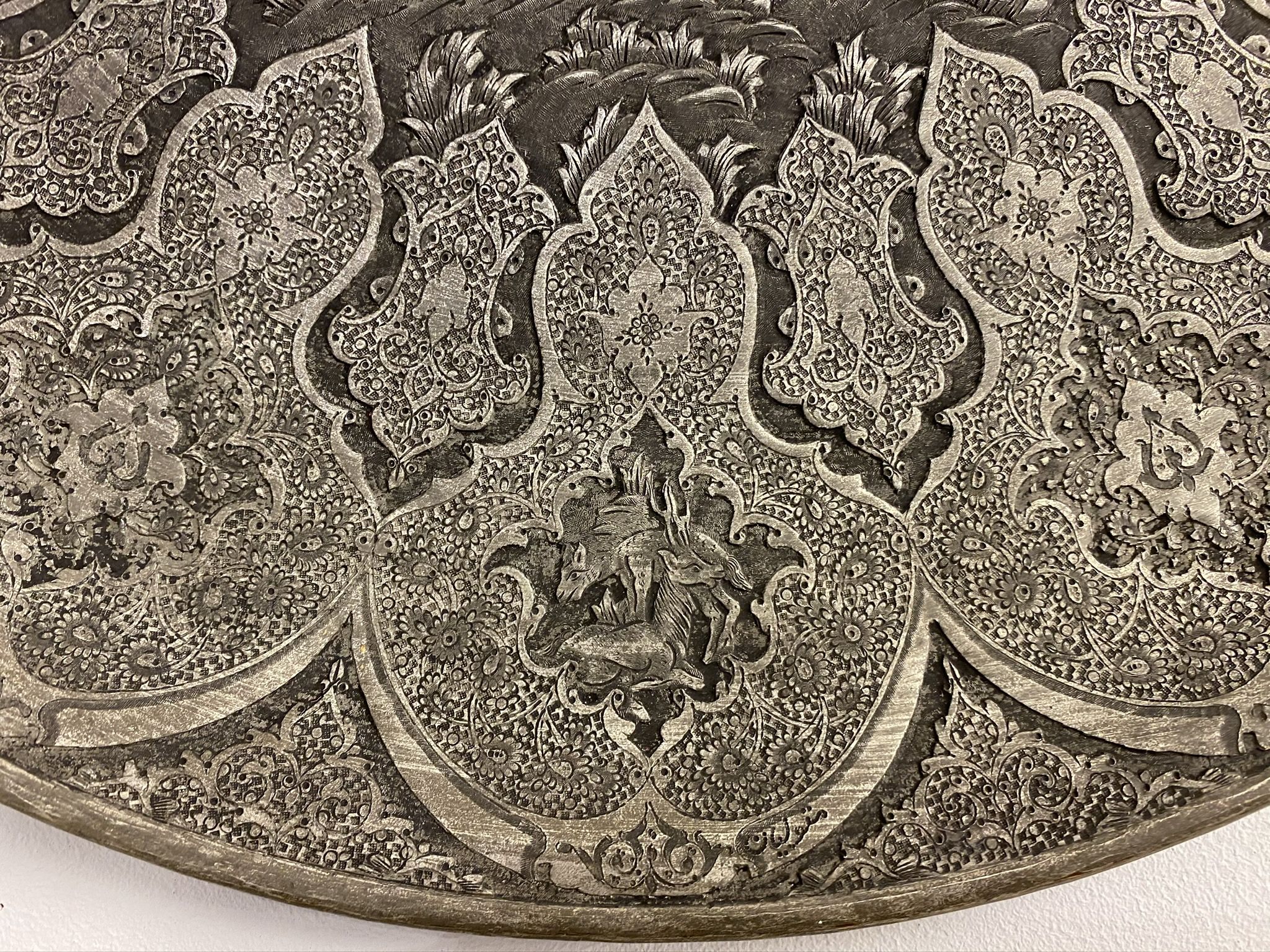 Hand chased Copper Tray