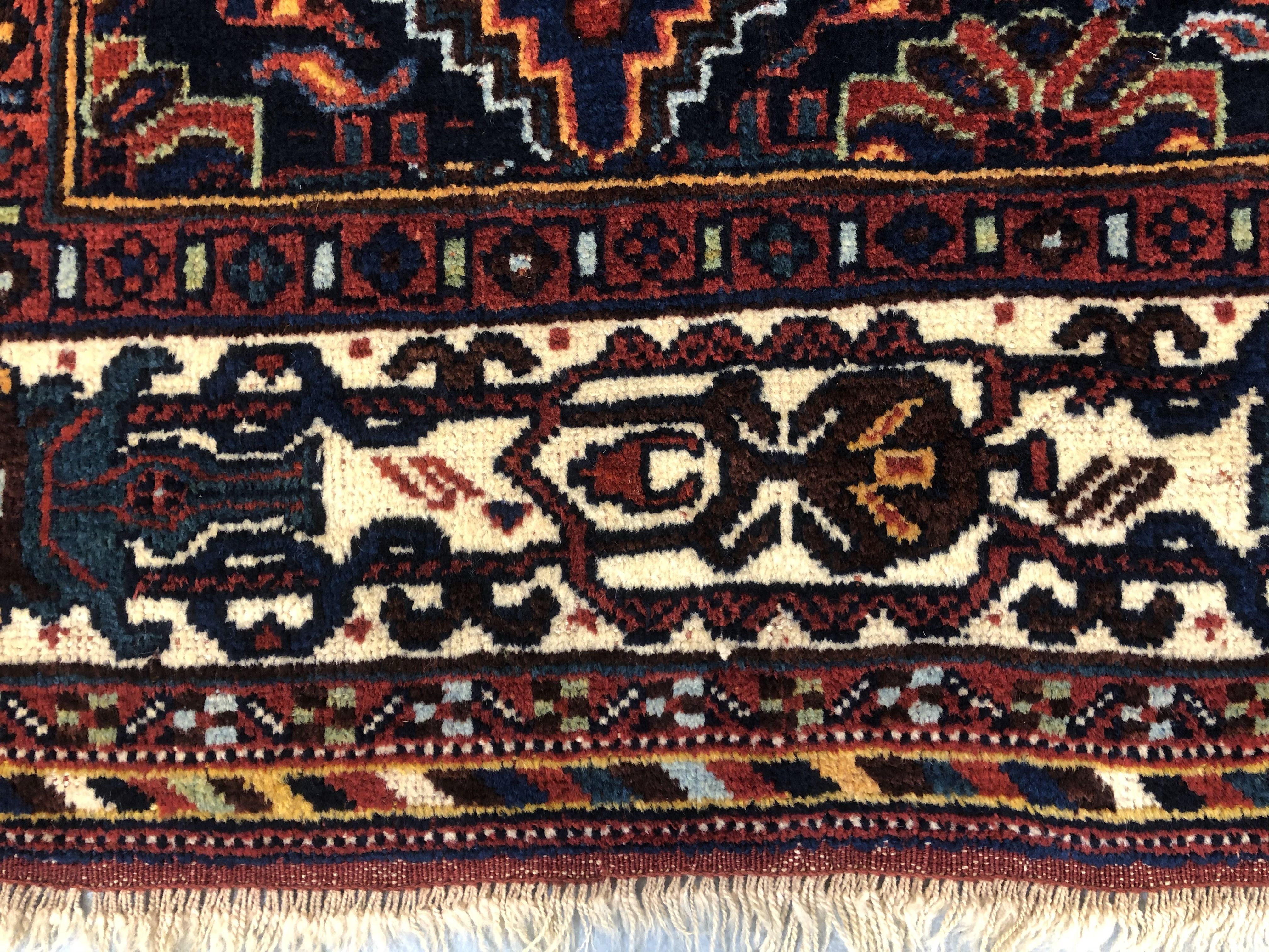 Antique Afshar rug