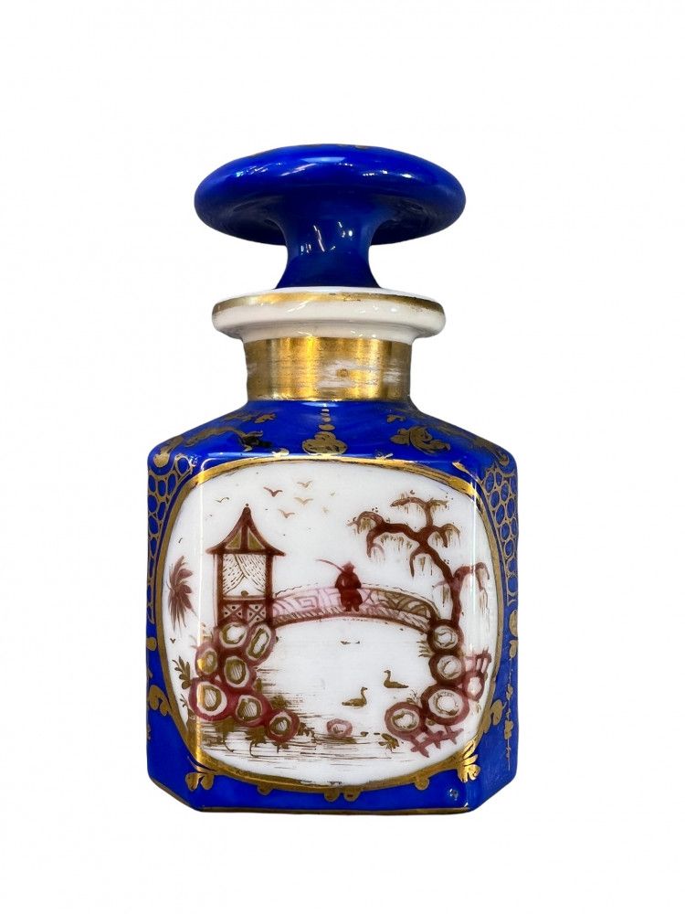 Antique French Ceramic Perfume