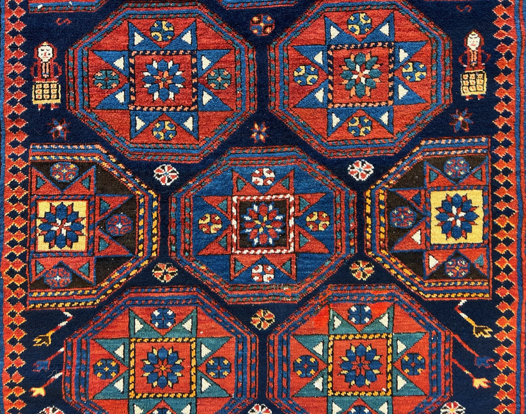 Antique Long Shirvan Rug