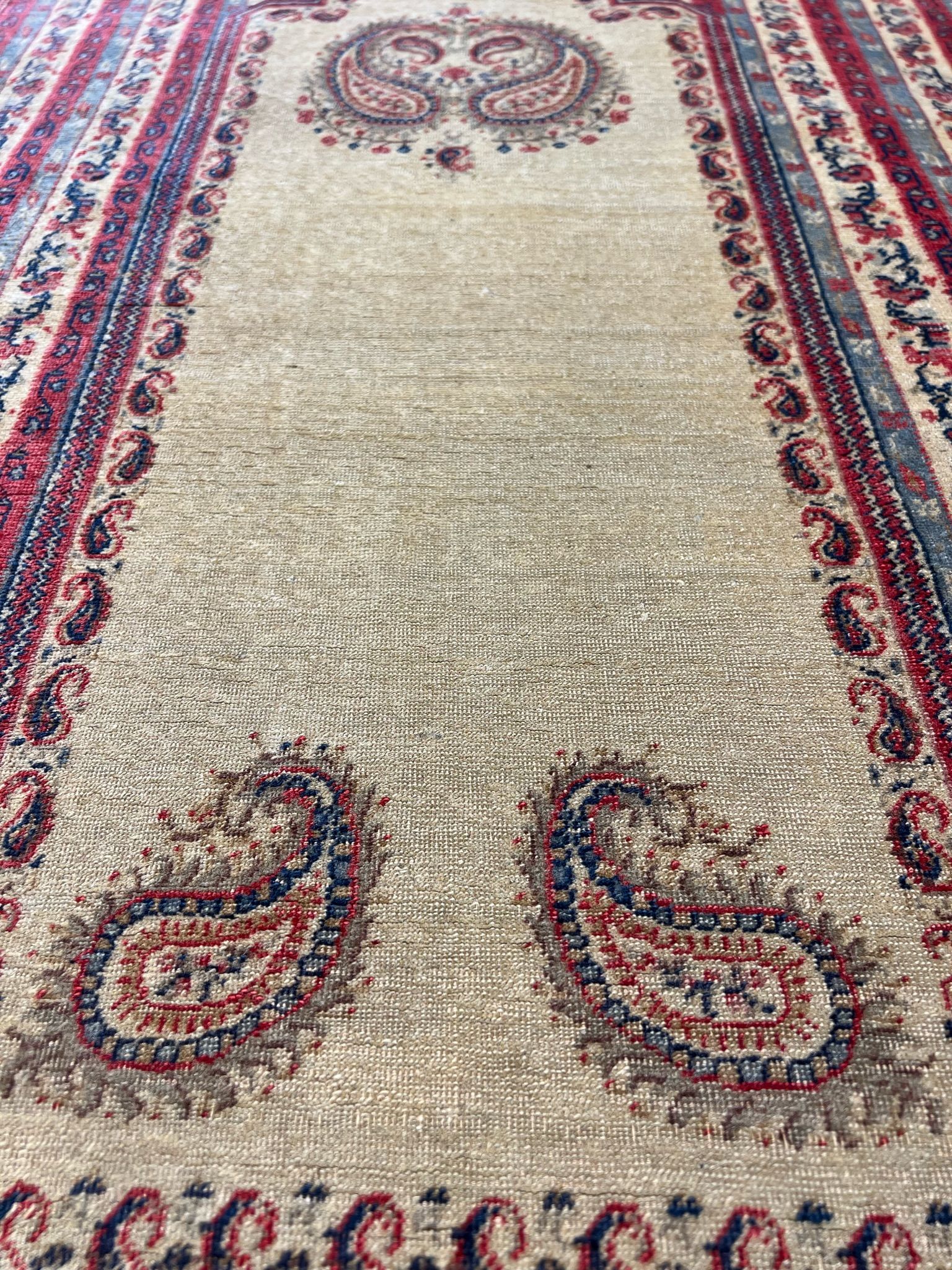 Antique Turkish Ottoman Hereke Rug
