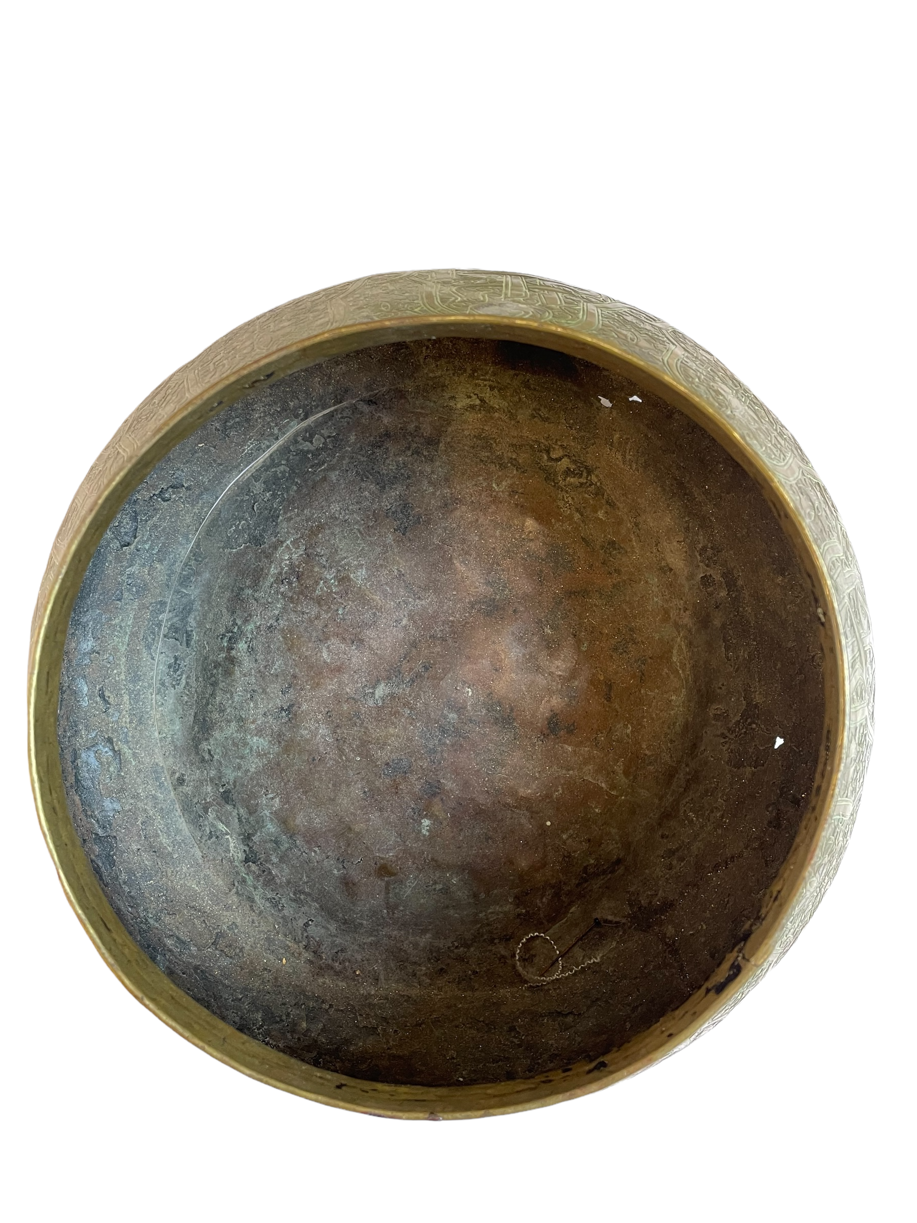 Antique Damascene Bowl