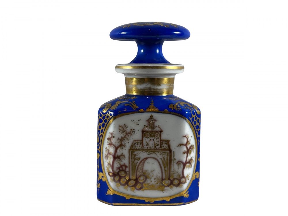 Antique French Ceramic Perfume