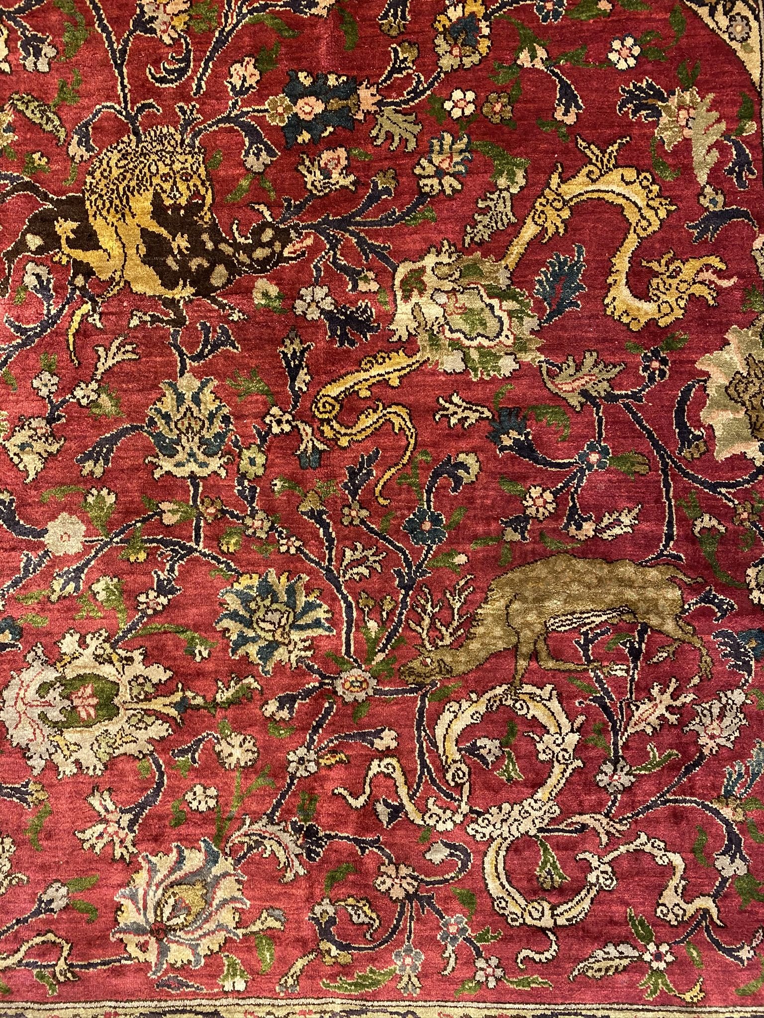 Toussounian Koum Kapi silk rug