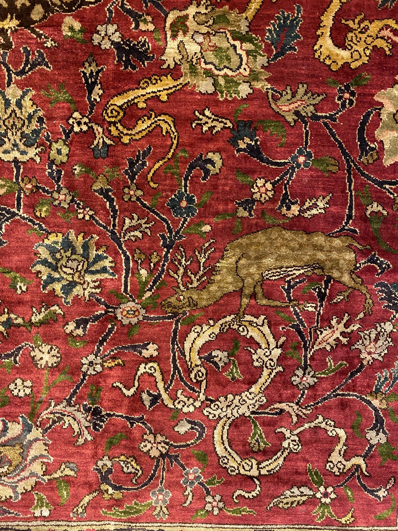 Toussounian Koum Kapi silk rug