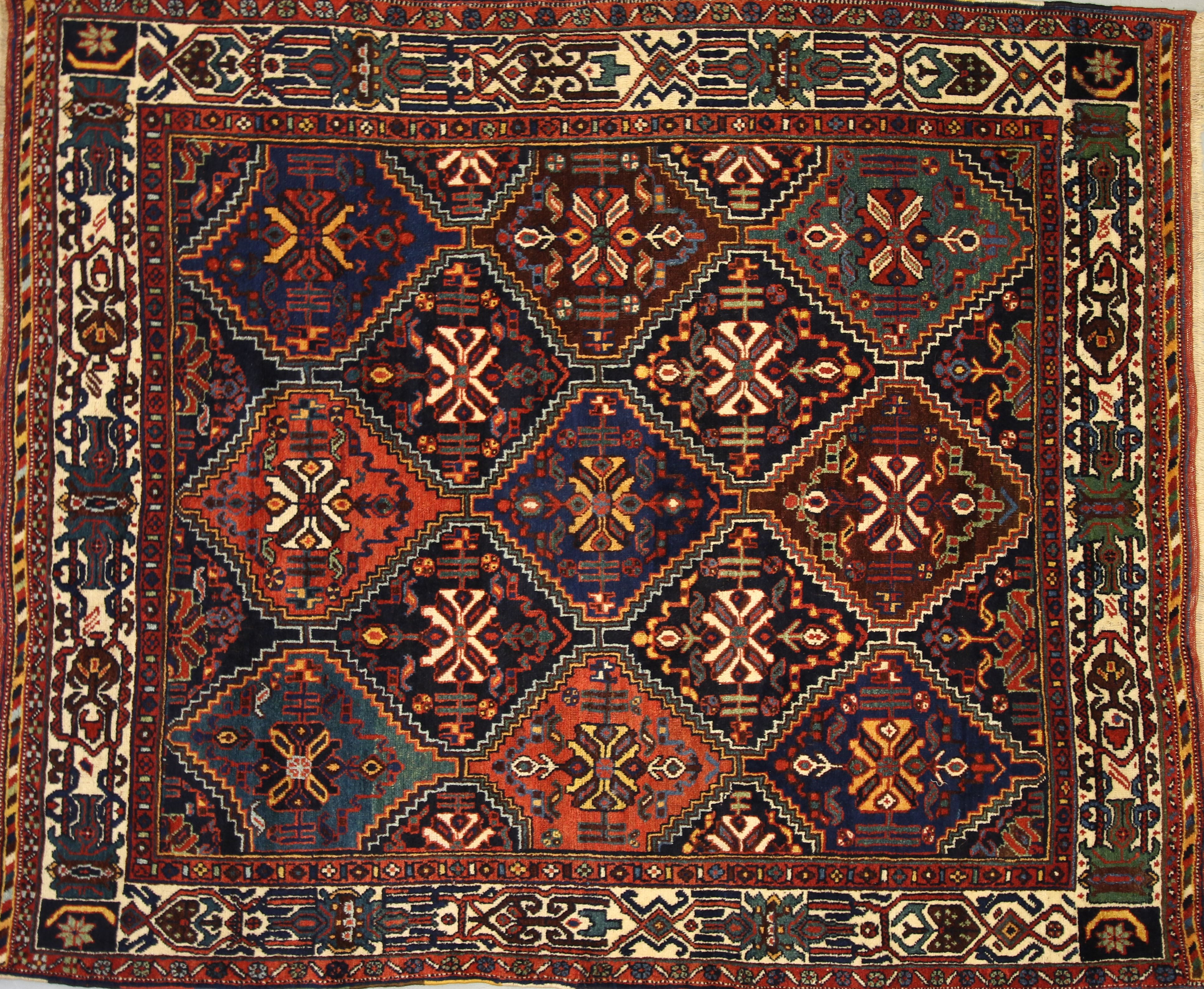 Antique Afshar rug