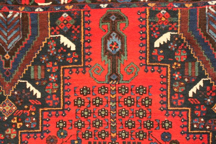 Antique Afshar rug
