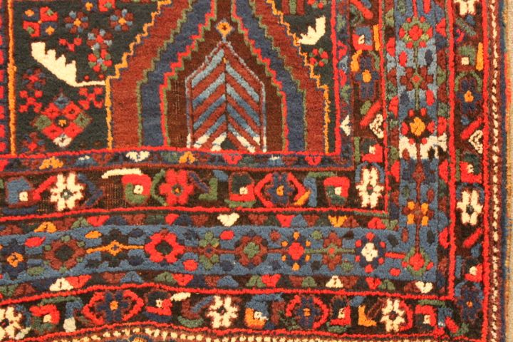 Antique Afshar rug