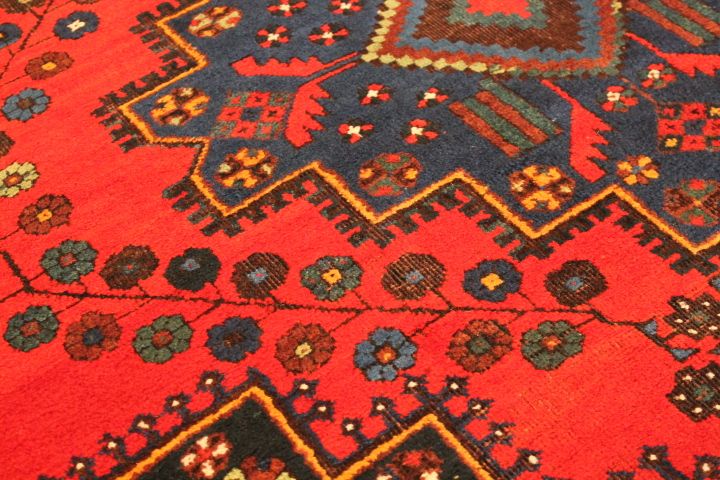 Antique Afshar rug