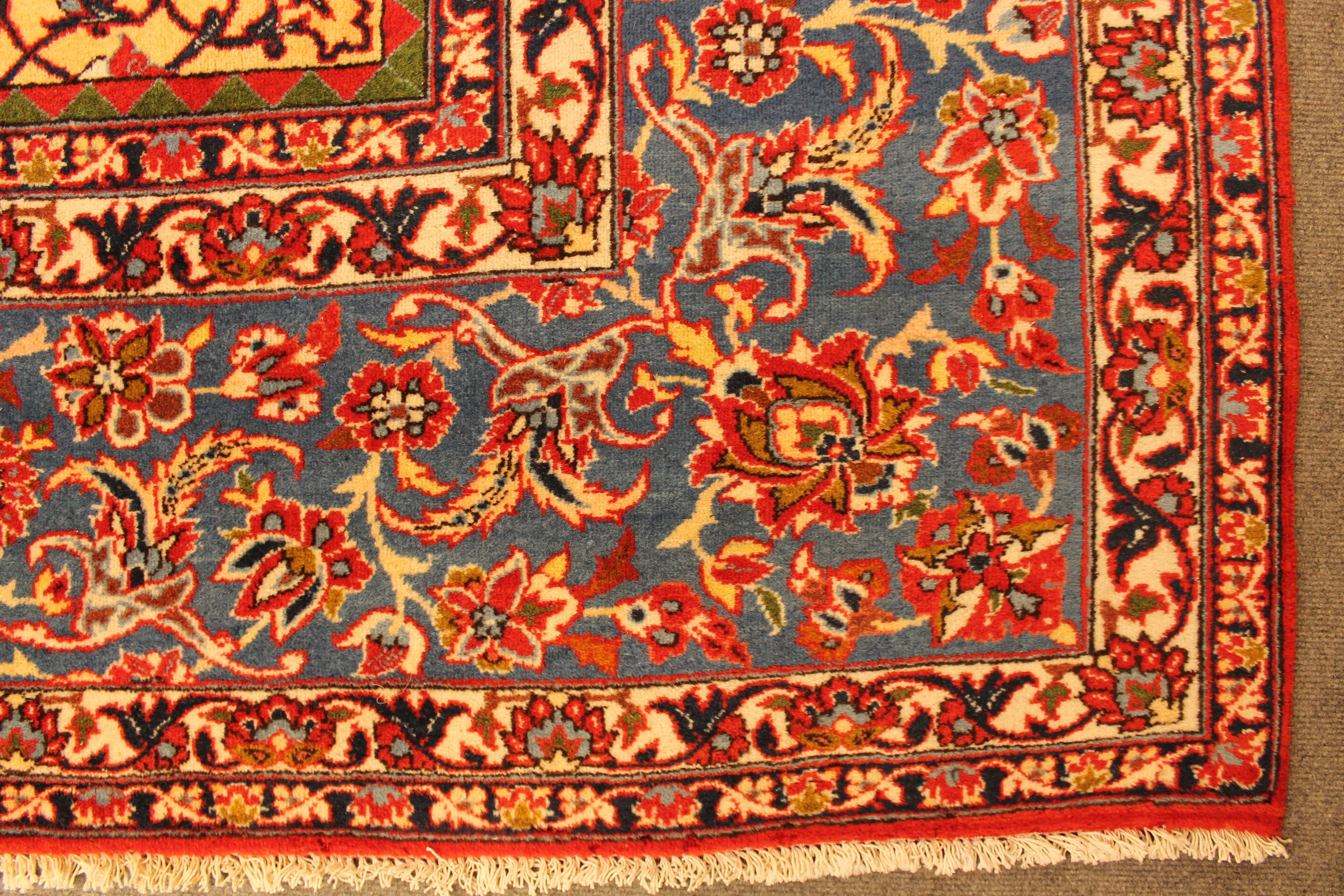Antique Isfahan carpet