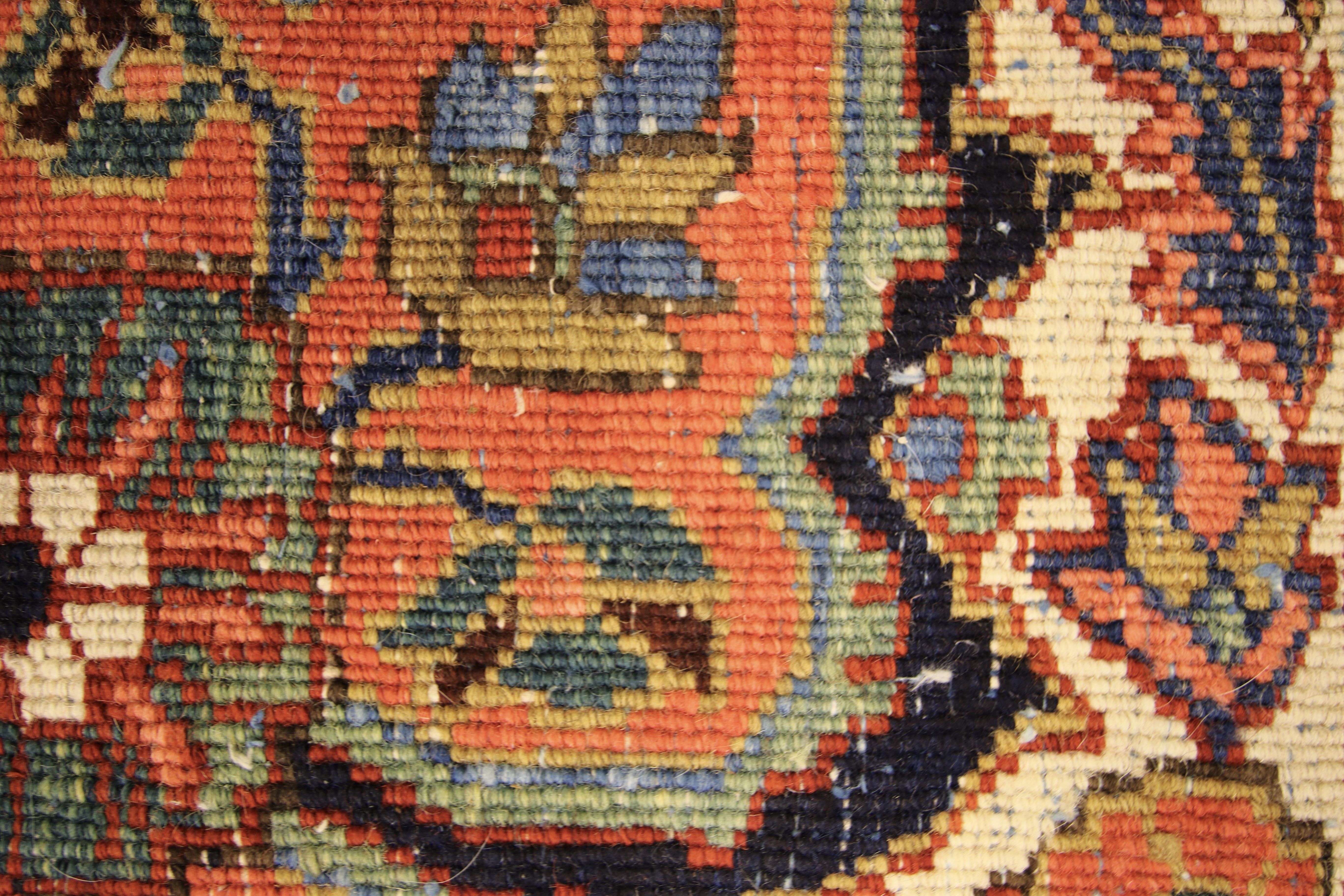 Antique Heriz carpet