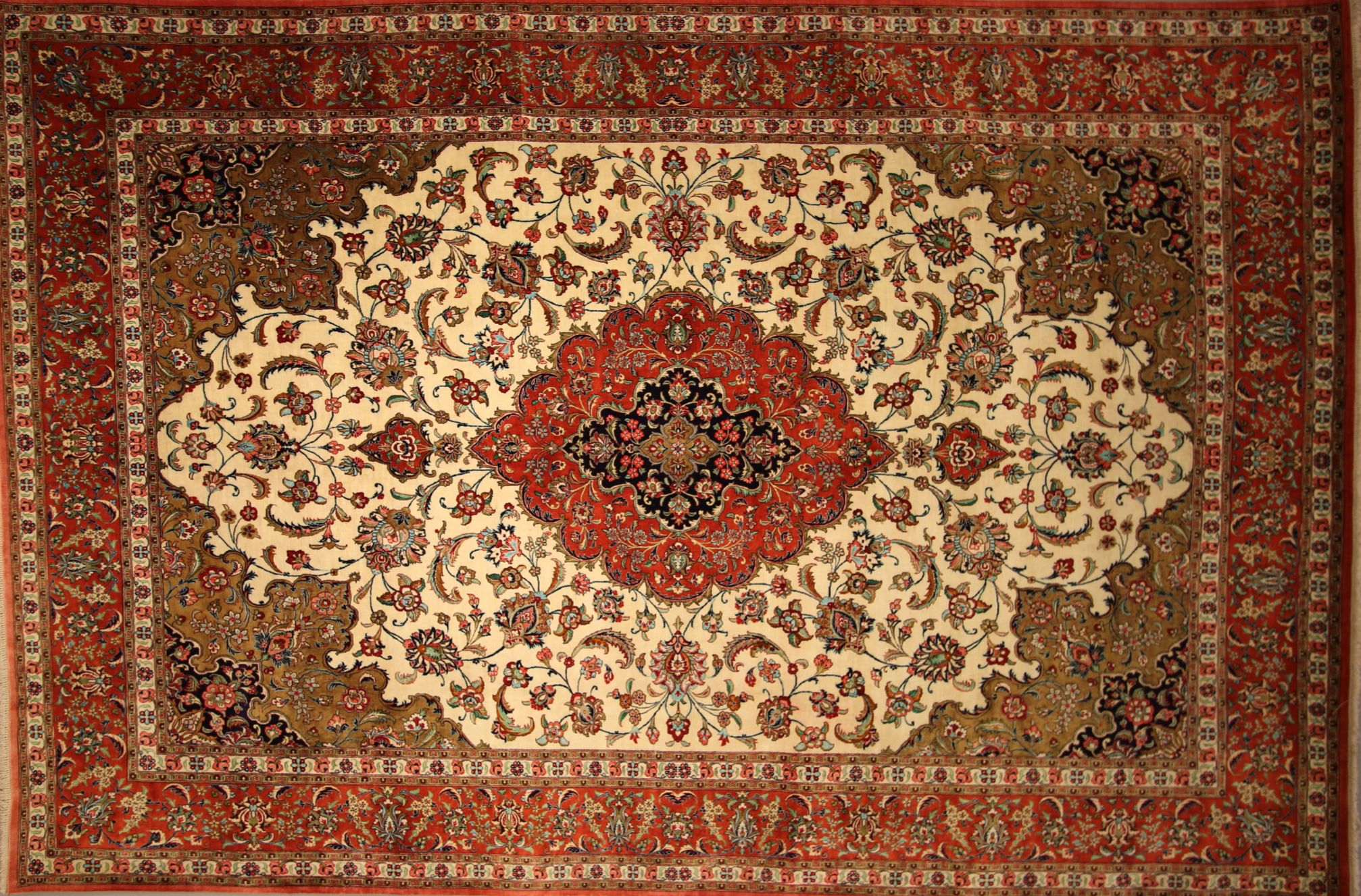 Silk Qum rug