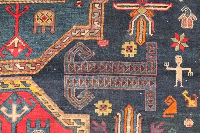 Antique Daghstan carpet