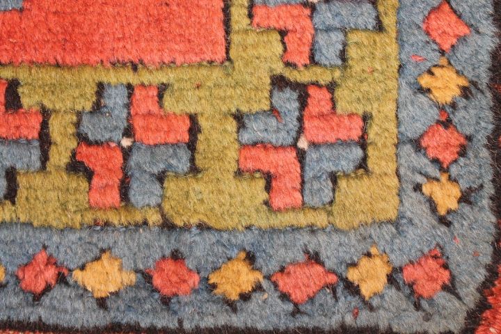 Old Turkish Ushak rug