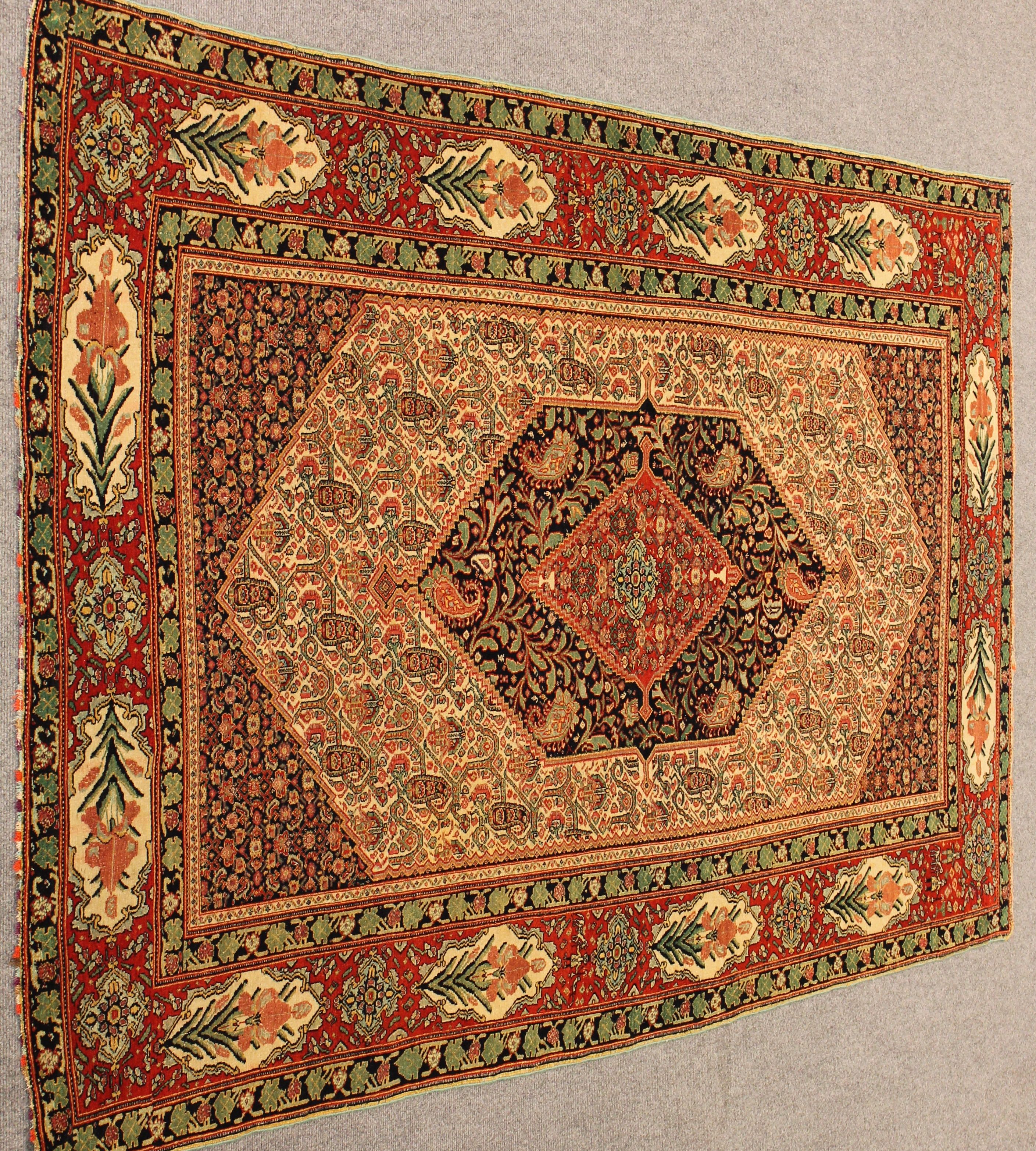 Antique Senneh rug