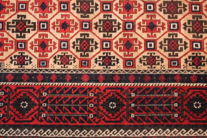 Antique Baluch rug