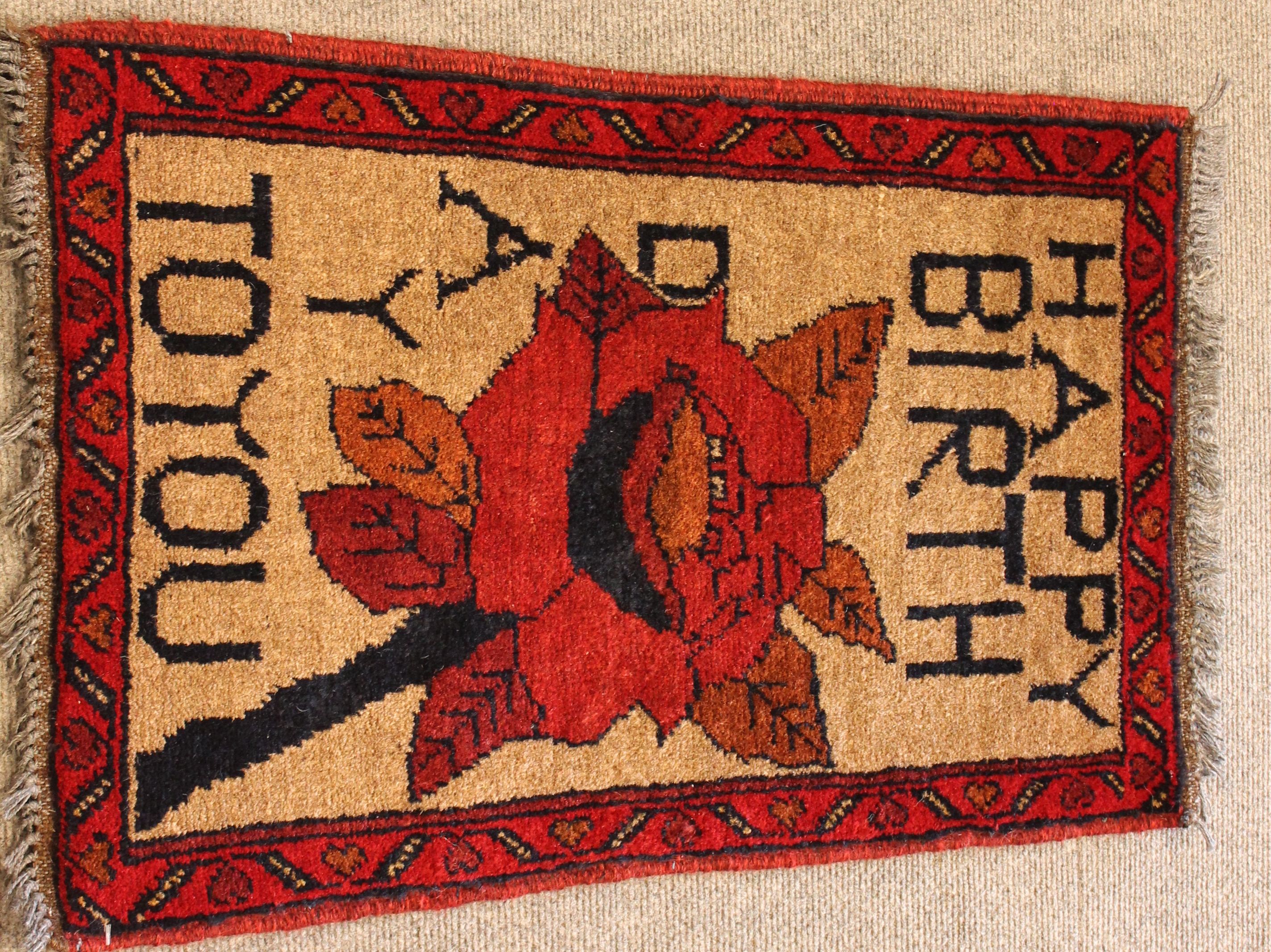Hand made rug