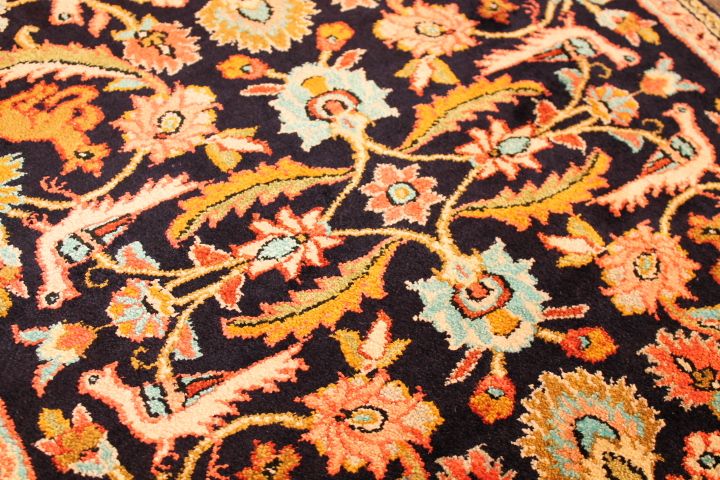 Silk Qom rug