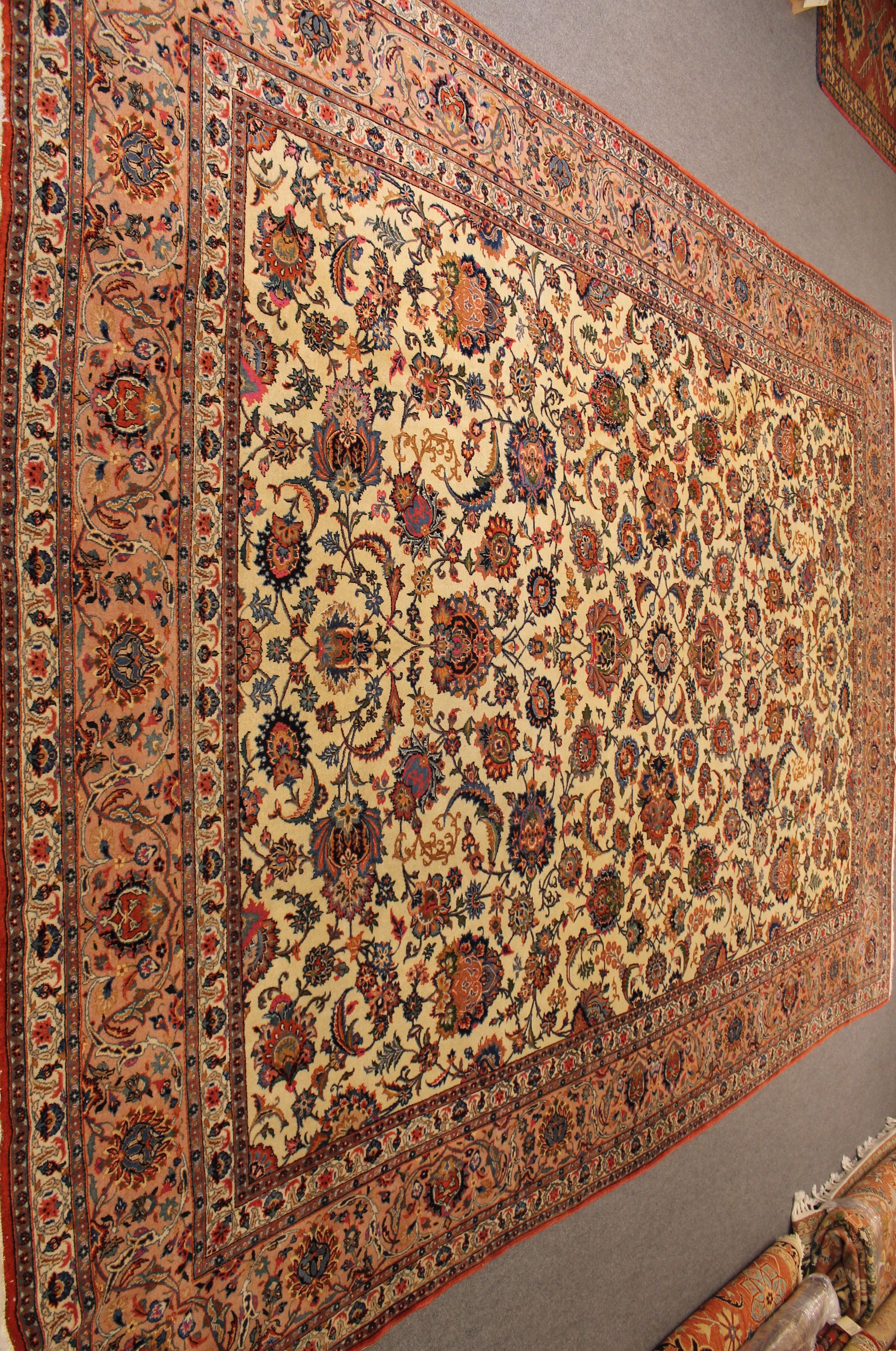 Fine antique Kashan Carpet