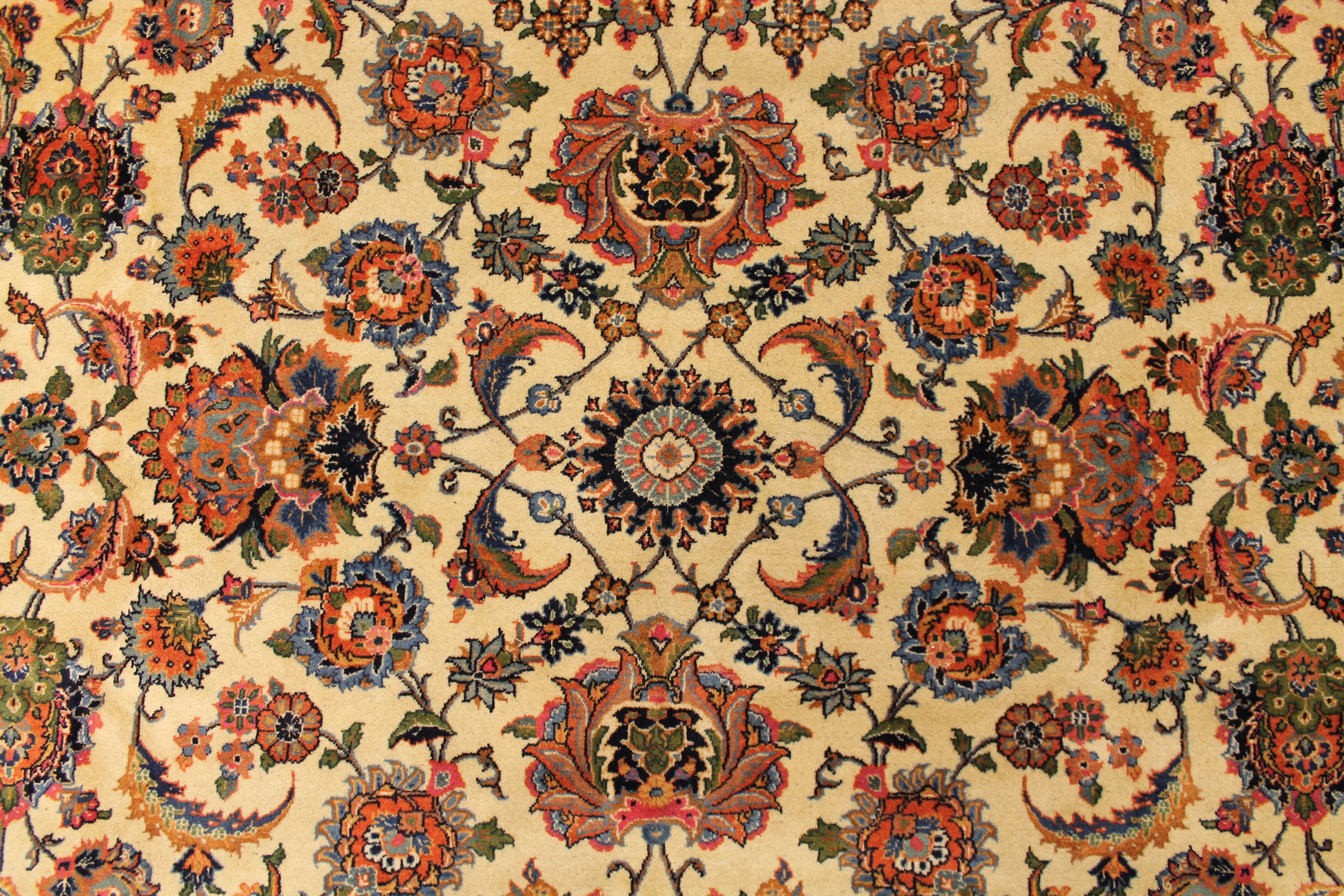 Fine antique Kashan Carpet