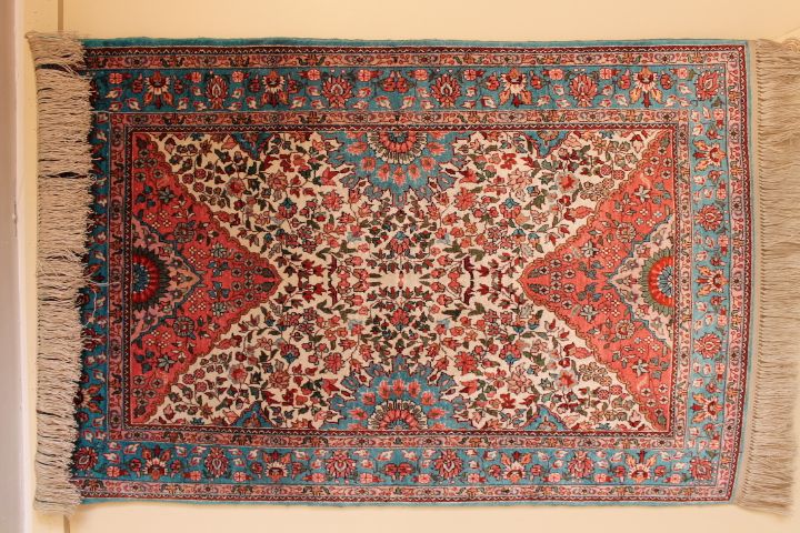 Silk Qom rug
