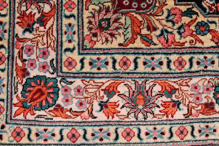 Silk Qom rug