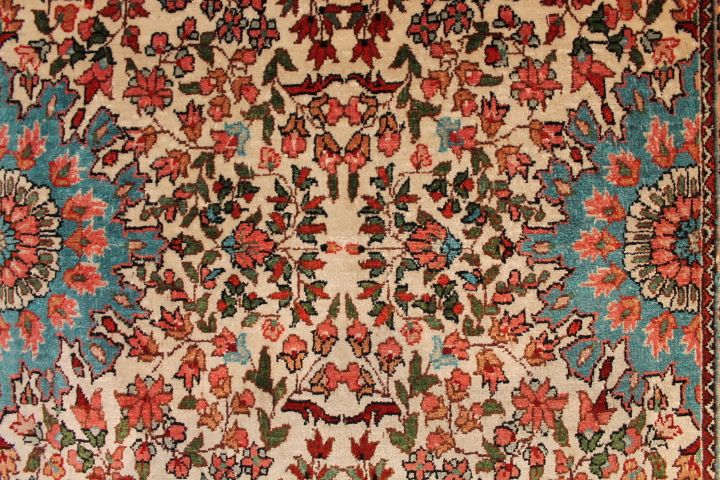Silk Qom rug