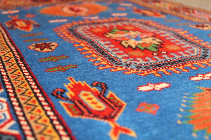 Old caucasian rug