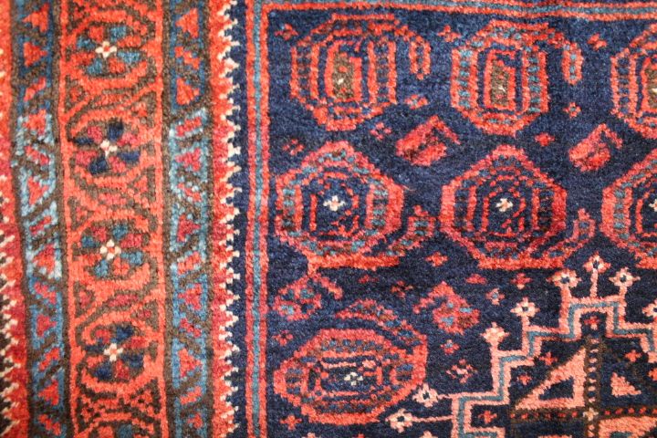 Antique Baluch bag face