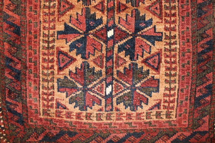 Antique Baluch rug