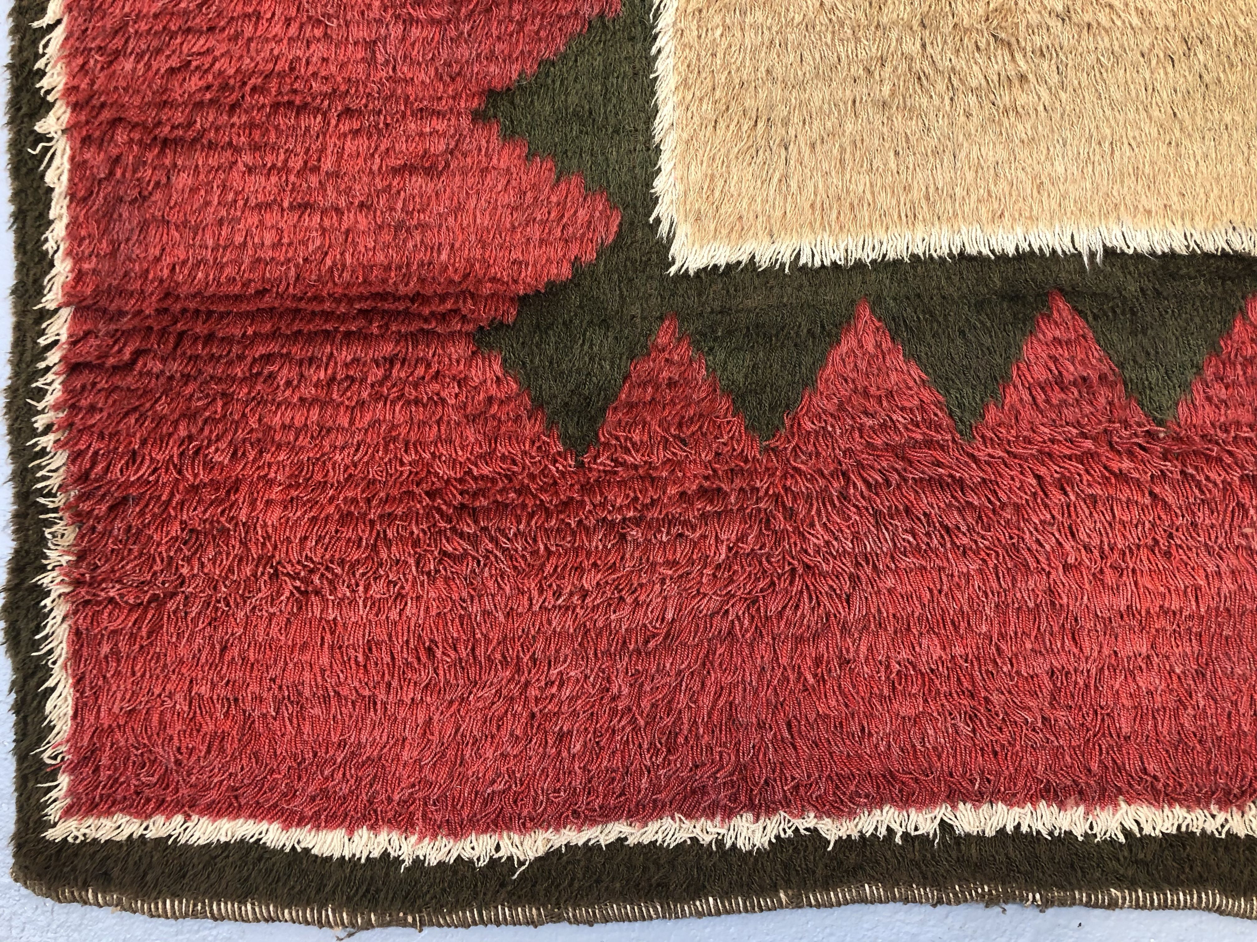 Antique Swedish rug