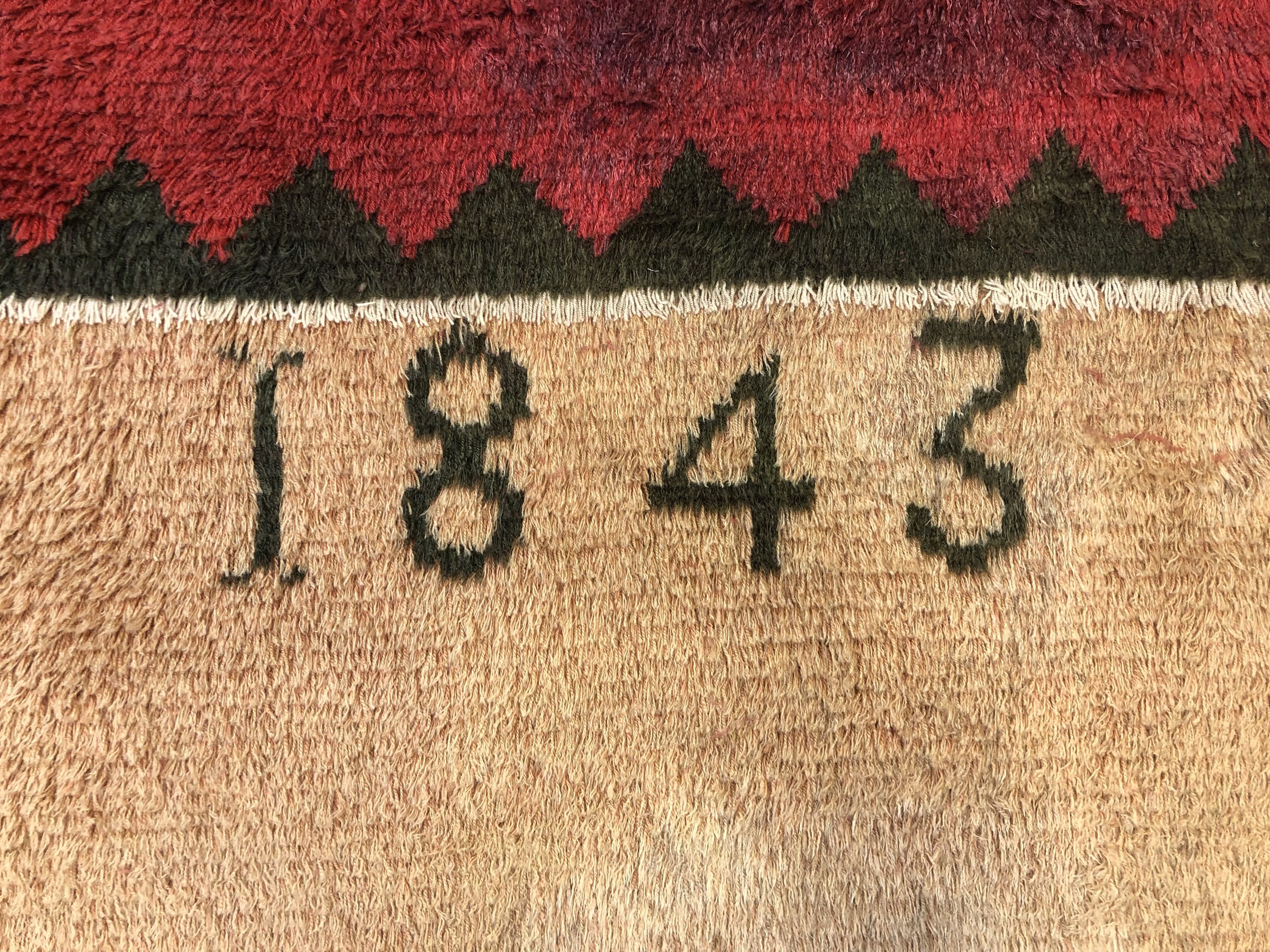 Antique Swedish rug