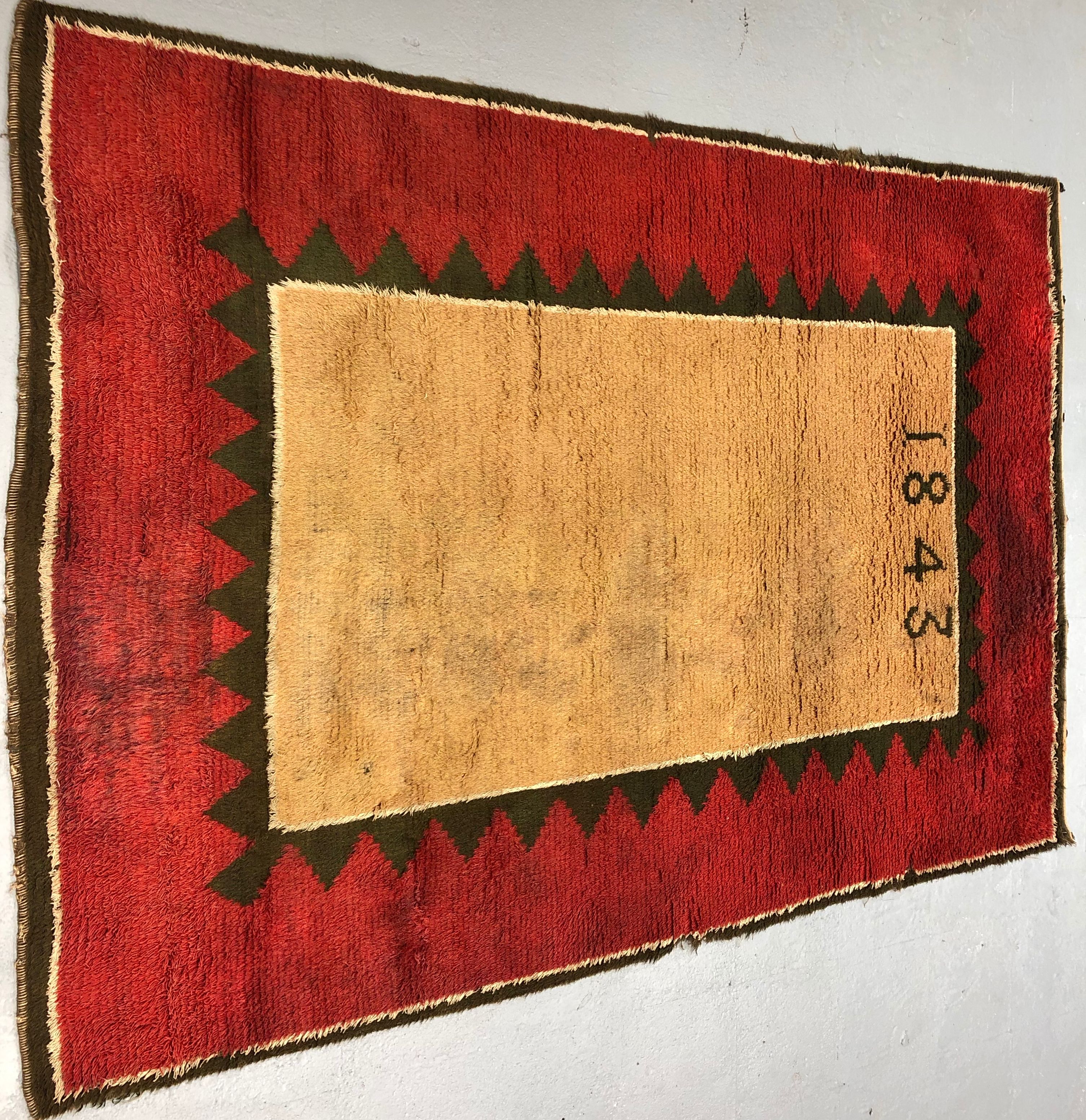 Antique Swedish rug