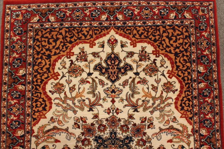 Antique Isphahan Serafian rug
