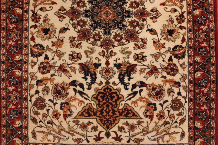 Antique Isphahan Serafian rug