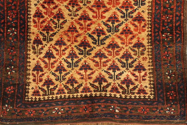 Antique Baluch rug