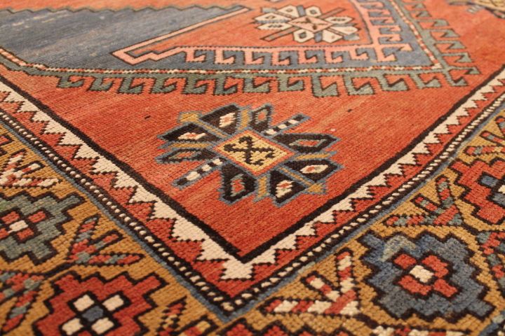 Antique Kazak rug