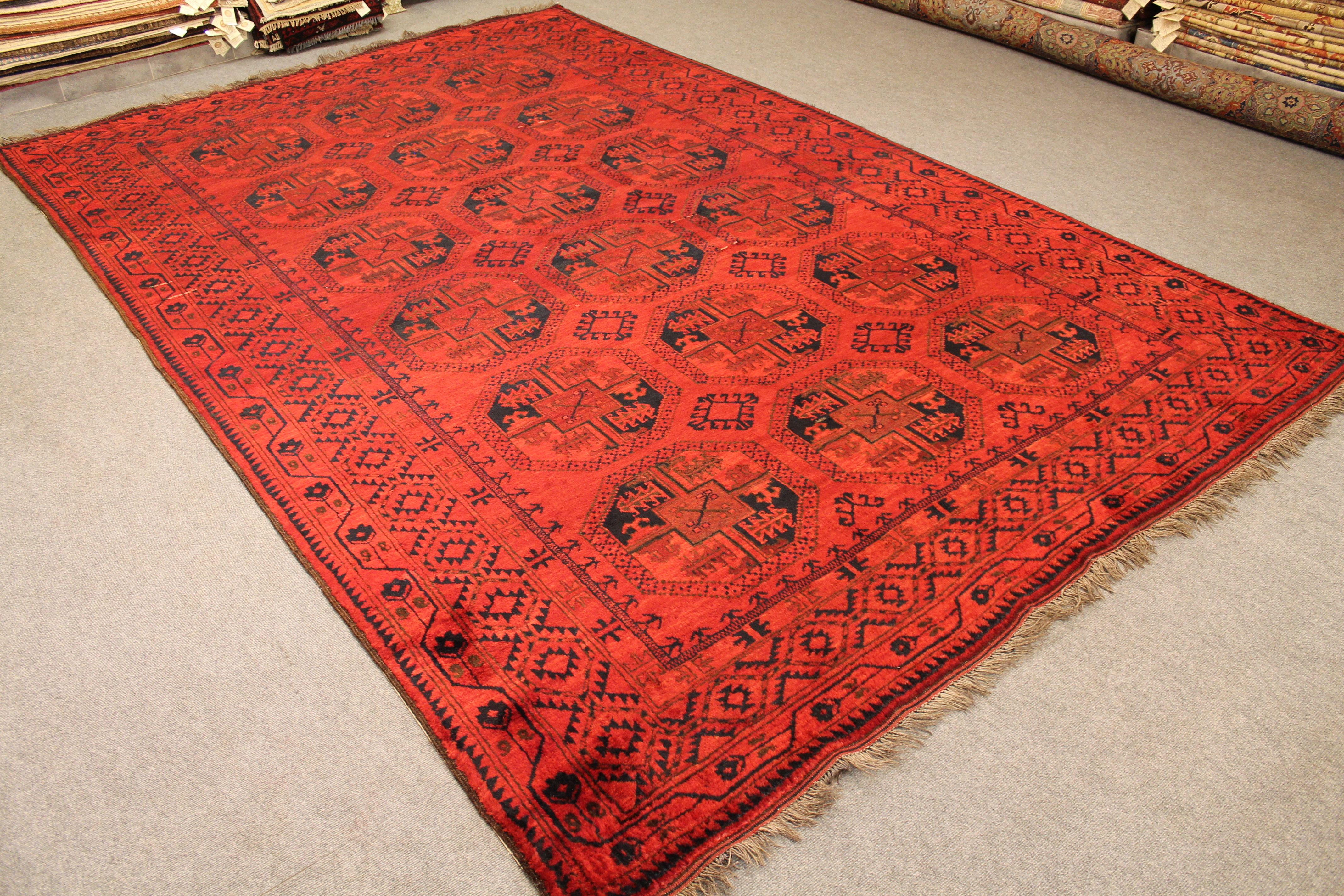 Antique Ersari rug