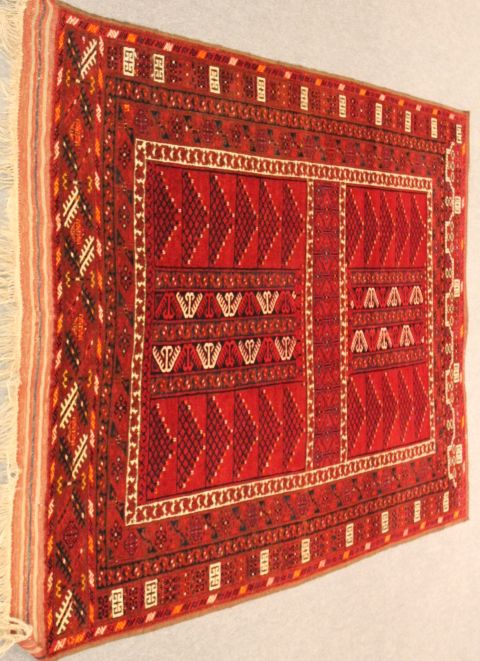 Antique Ensi Ersari rug