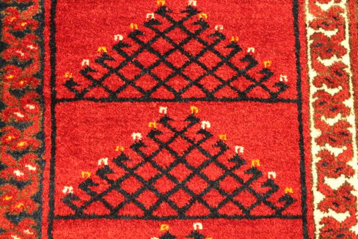 Antique Ensi Ersari rug