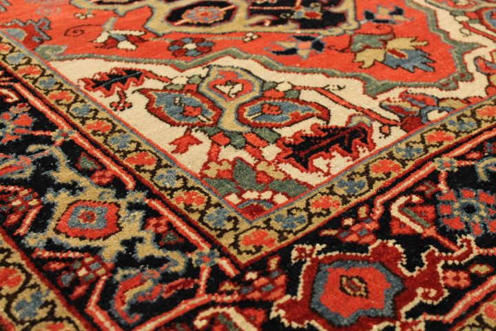 Antique Heriz rug
