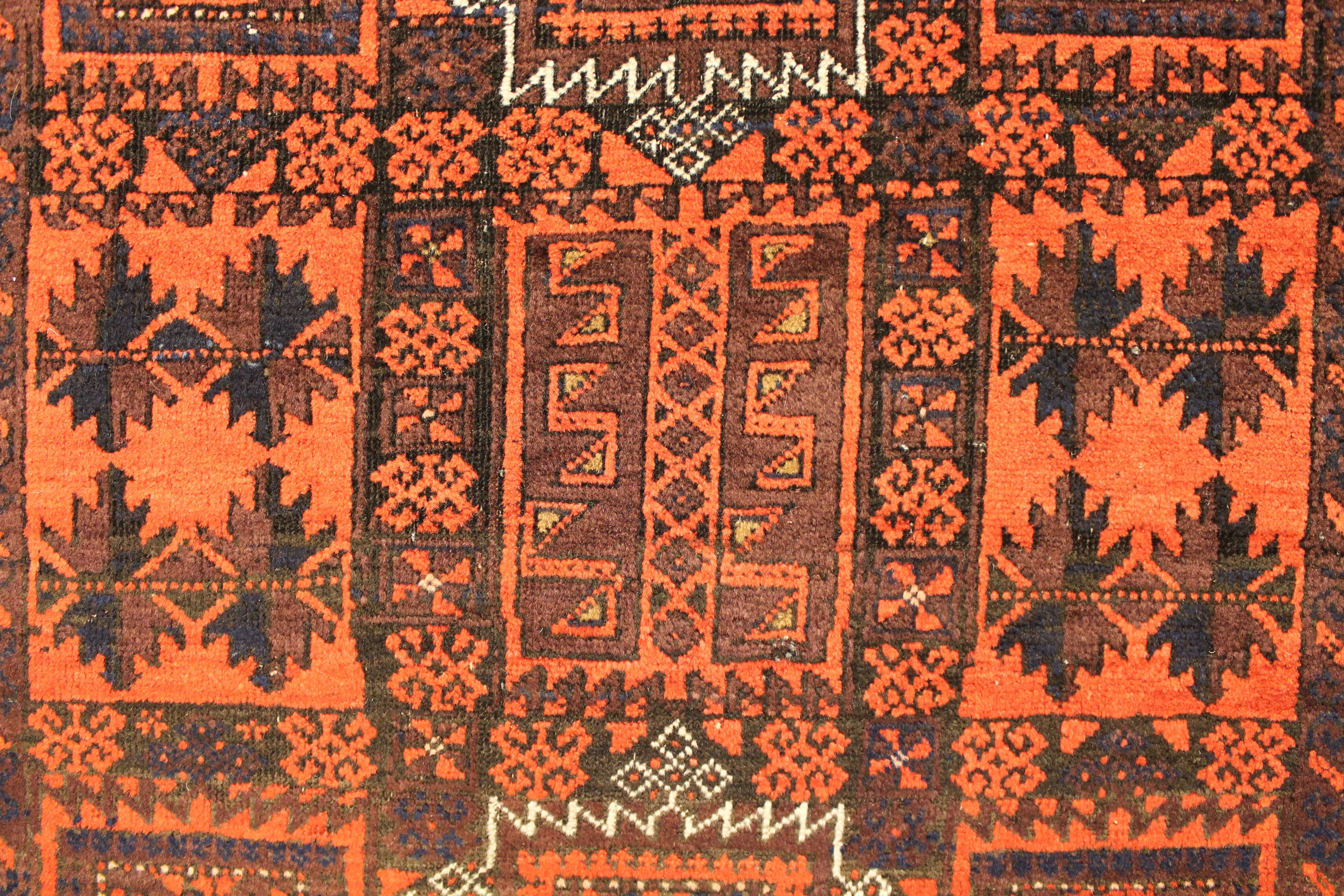 Antique Baluch rug