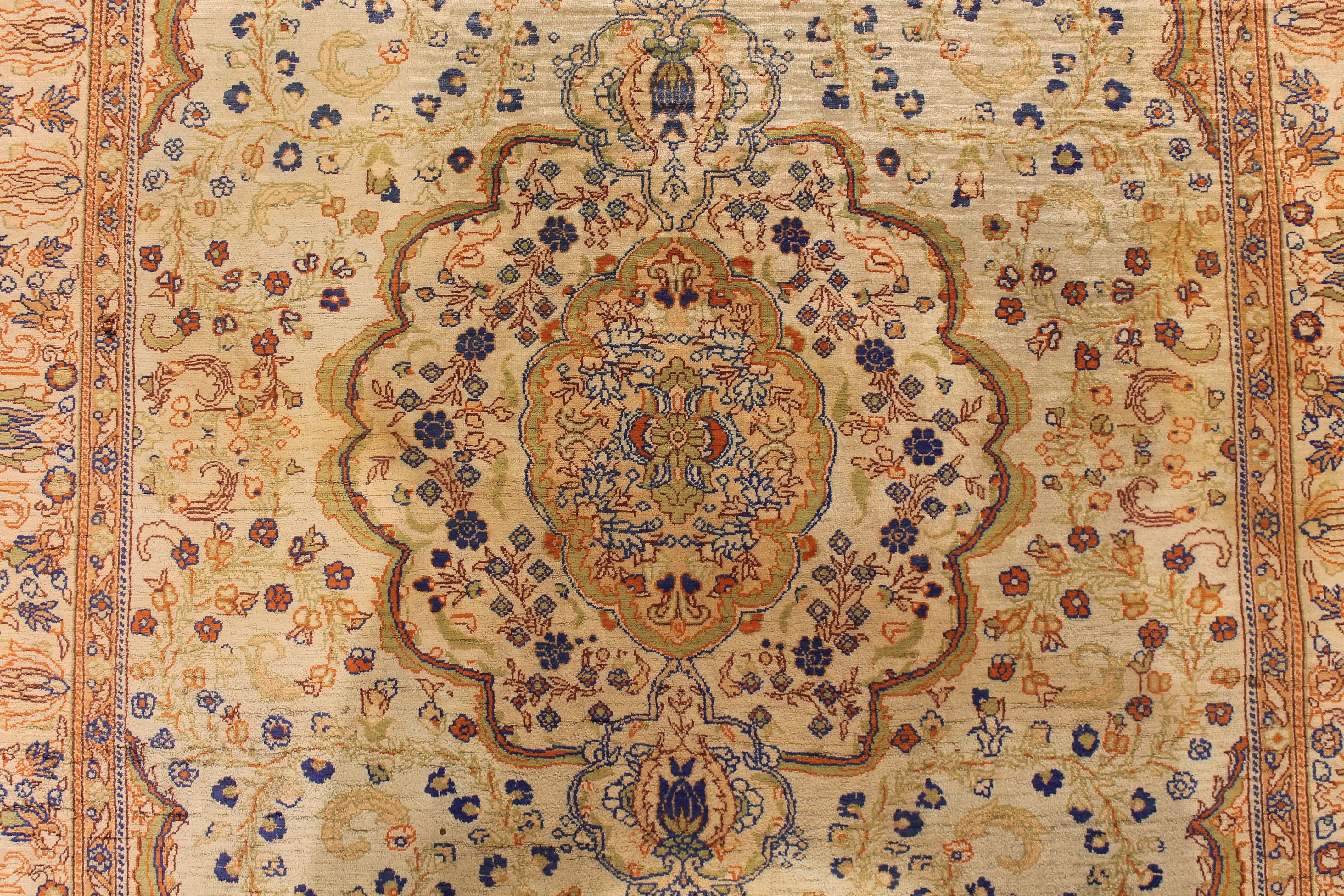 Turkish silk rug