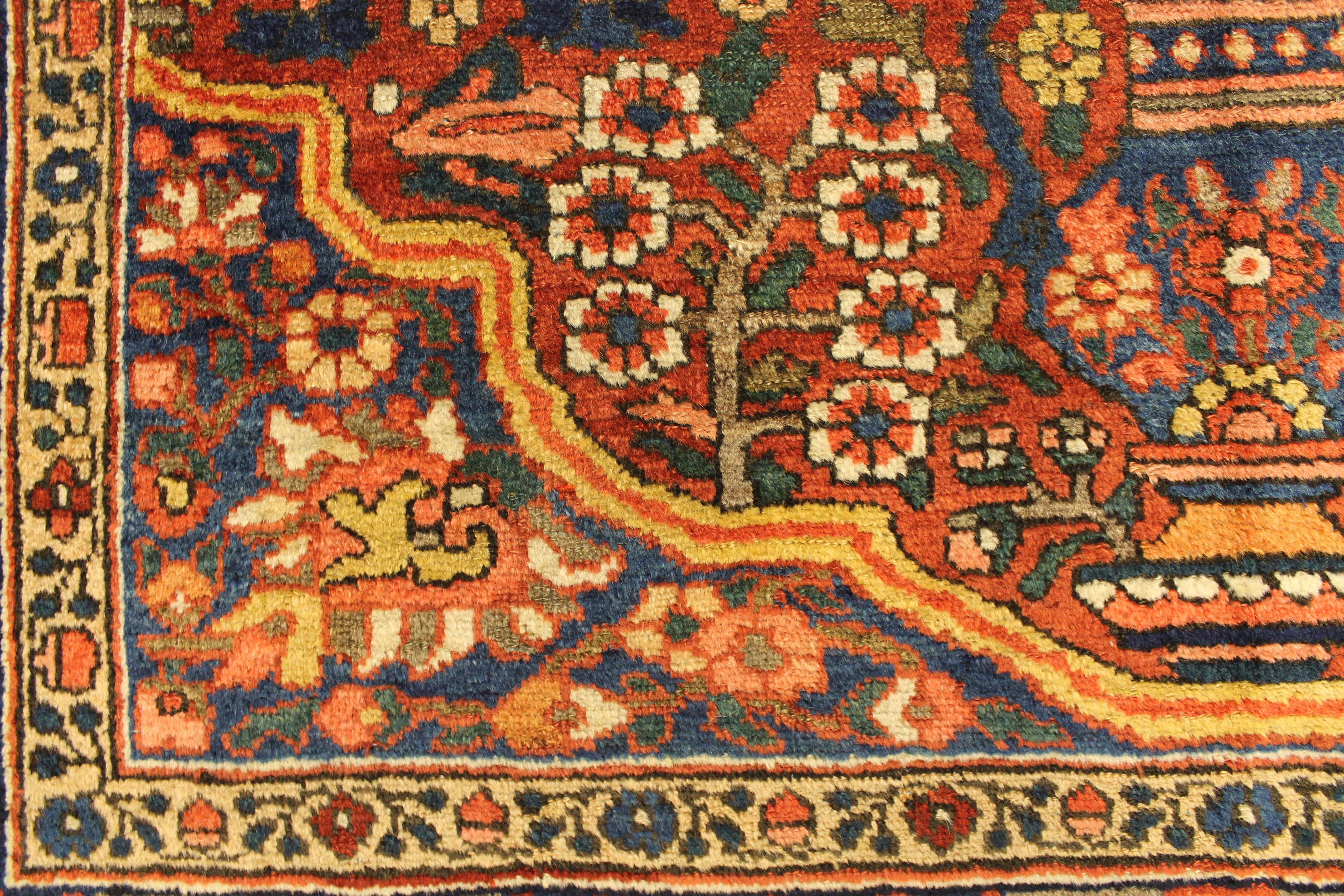 Antique Bakhtiari rug