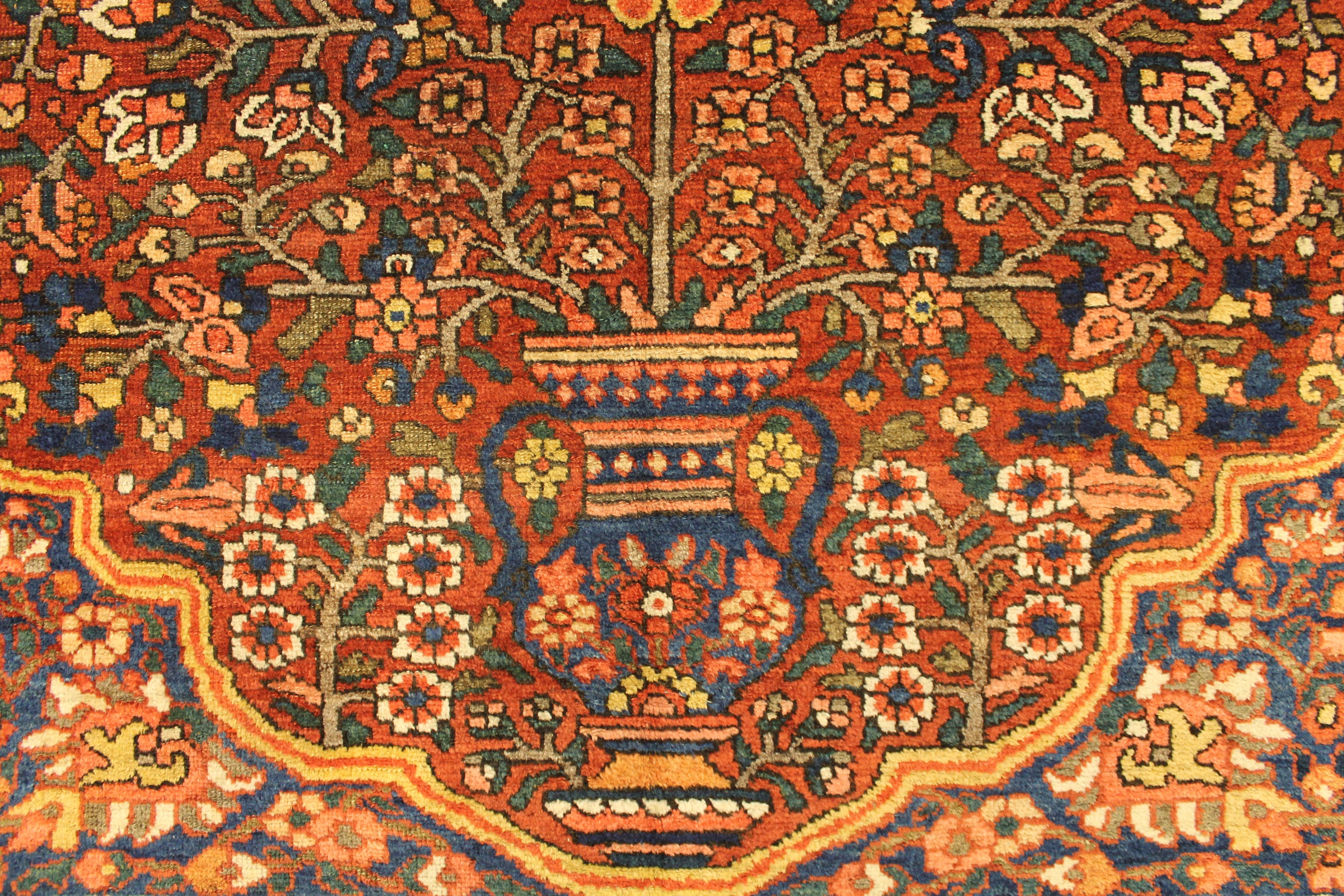 Antique Bakhtiari rug