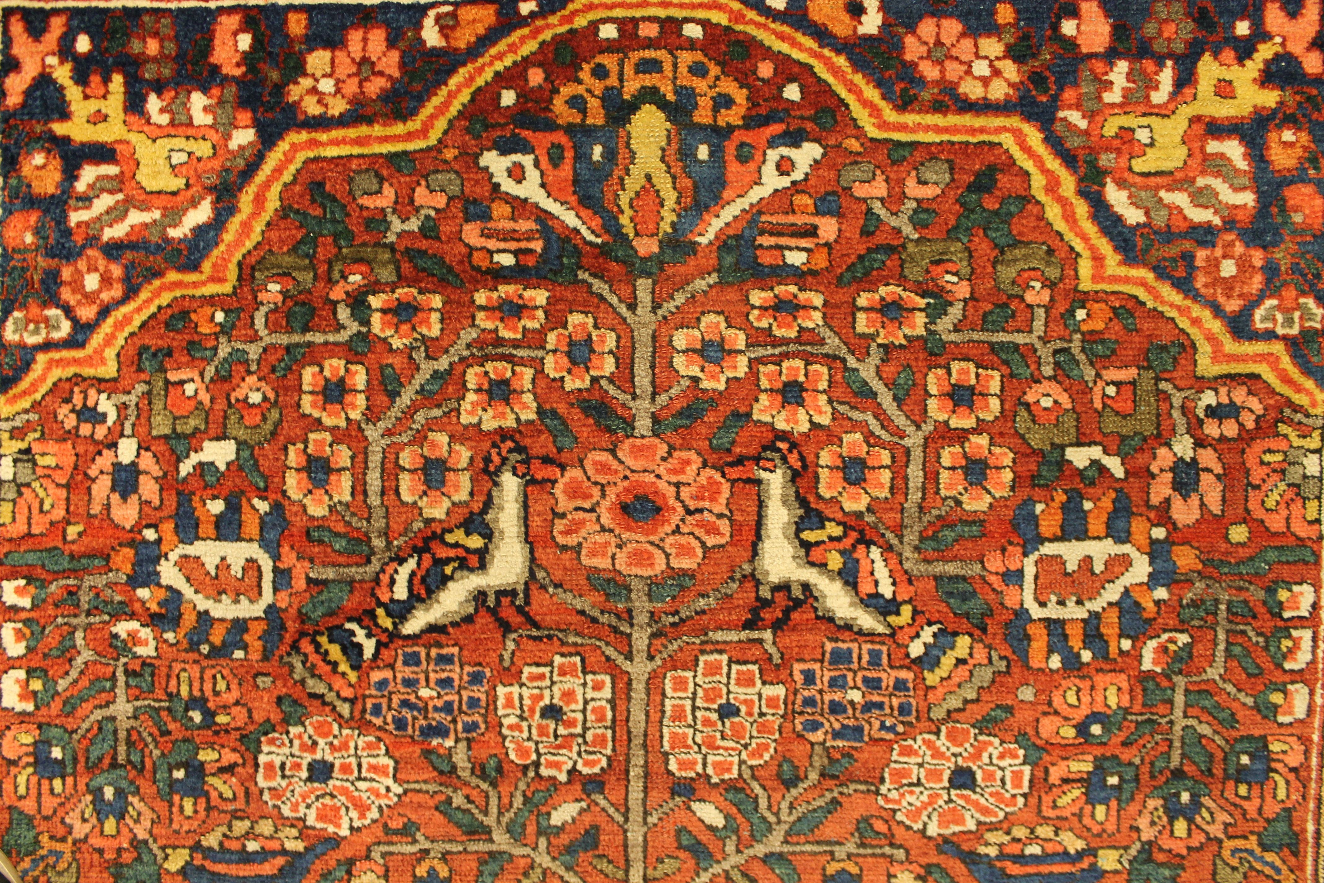 Antique Bakhtiari rug